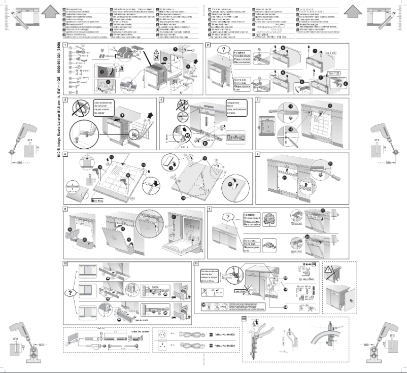 Page n°1 - Guide d'installation Siemens SN55L536EU