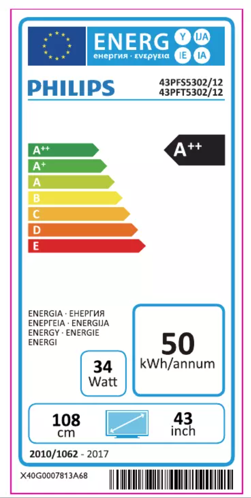 Image de la première page du manuel de l'appareil 5300 series 43PFT5302