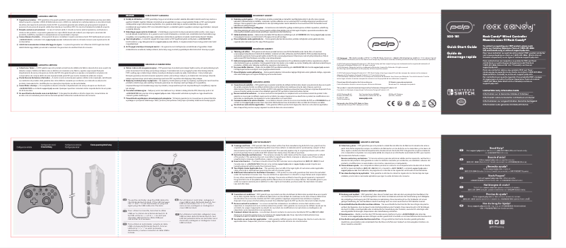 Image de la première page du manuel de l'appareil Rock Candy 500-181