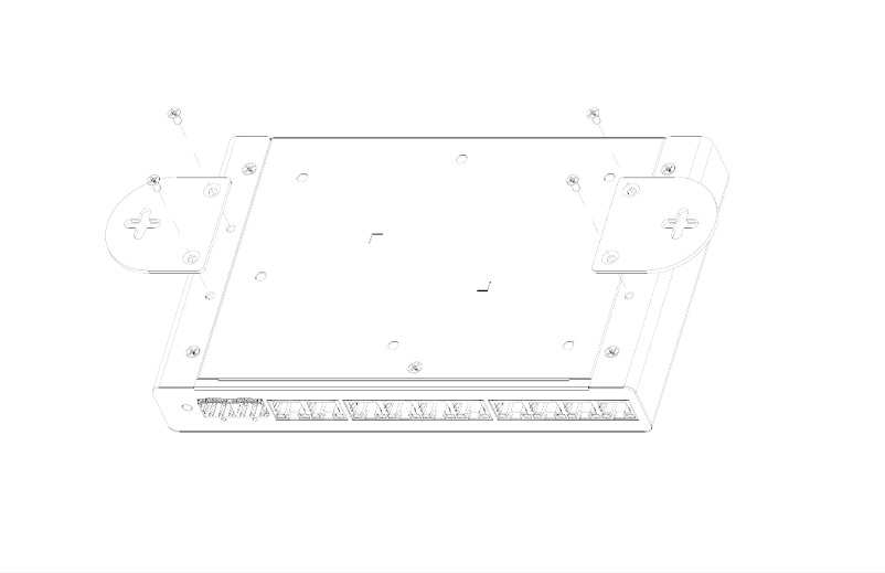 Page 1 de la notice Guide d'installation Dahua Technology PFS4212-8GT-96