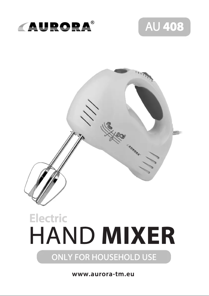 Página 1 del manual Manual de usuario Aurora AU408