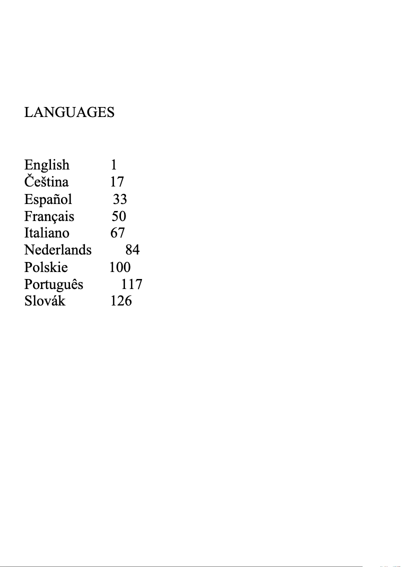 Image de la première page du manuel de l'appareil HWCB 30 UK/N