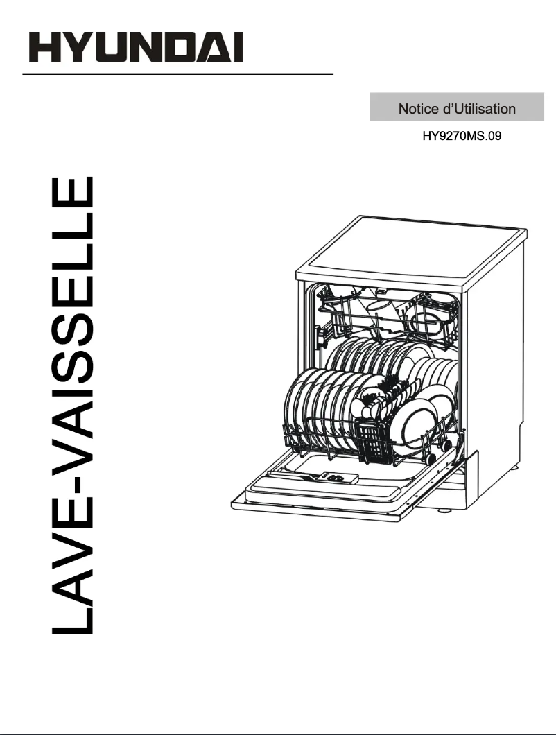 Page 1 de la notice Manuel utilisateur Hyundai HY9270MS.09