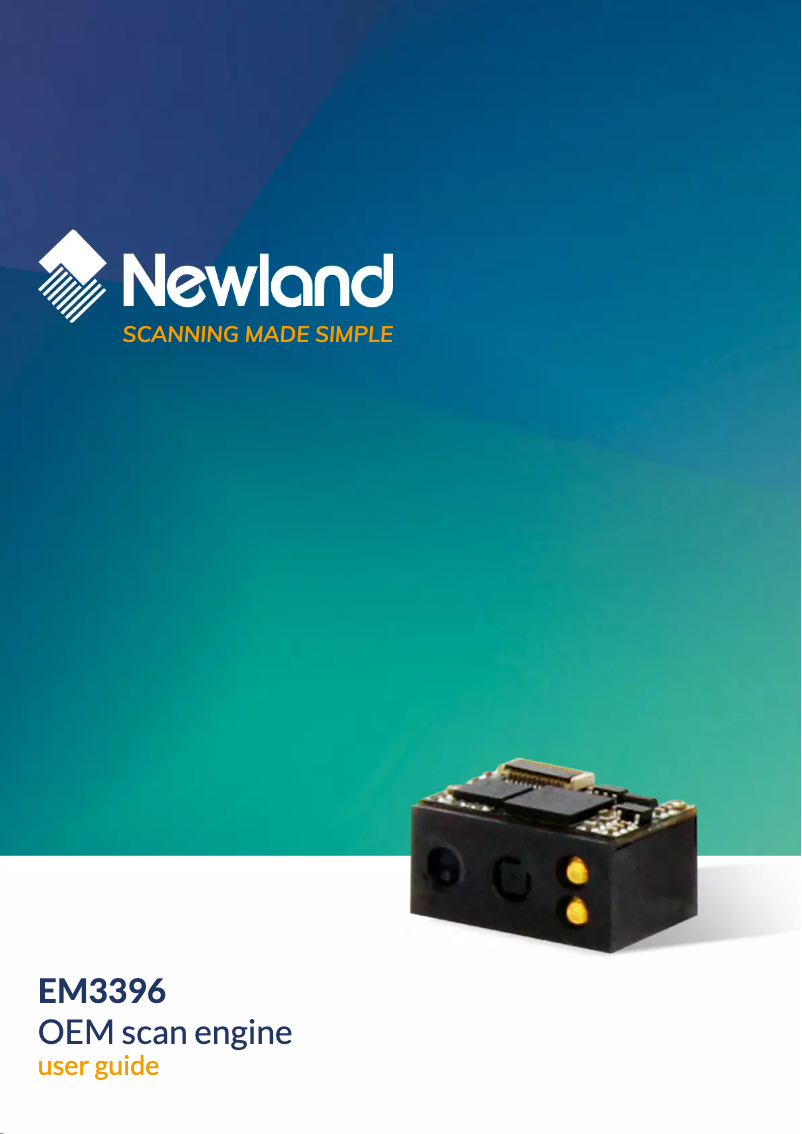 Page 1 de la notice Manuel utilisateur Newland EM3396