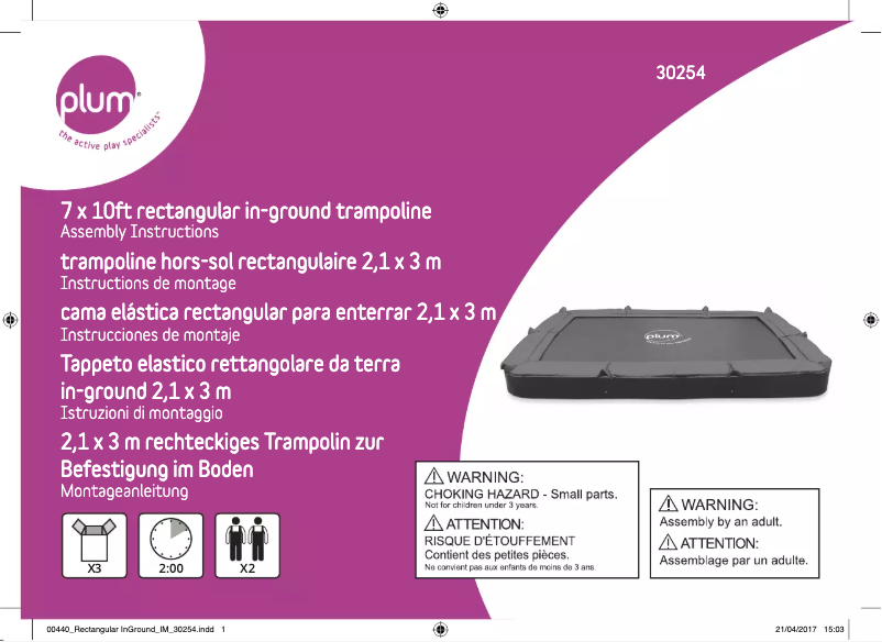 Página 1 del manual Manual de usuario Plum 30254
