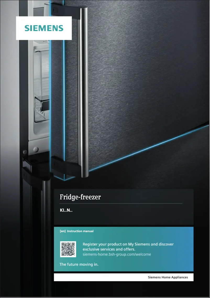 Page n°1 - Manuel utilisateur Siemens KI86NAD30A