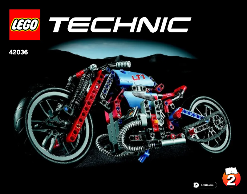 Page n°1 - Manuel utilisateur Lego Technic 42036