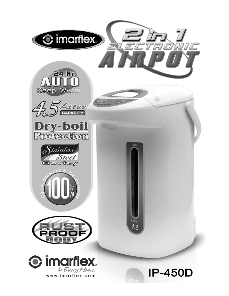 Image de la première page du manuel de l'appareil IP-450D