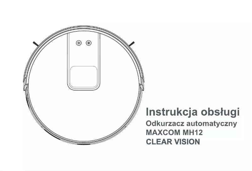 Page 1 de la notice Manuel utilisateur MaxCom MH12 Clear Vision