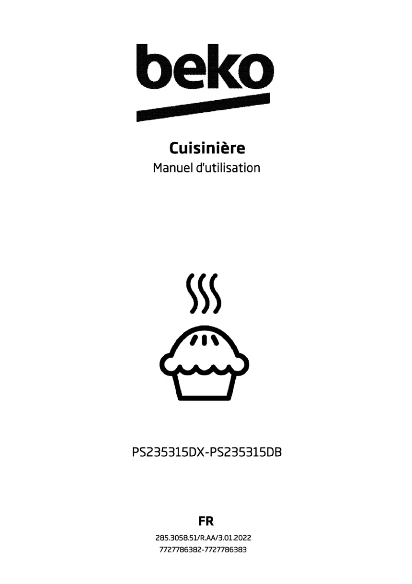 Image de la première page du manuel de l'appareil PS235315DB