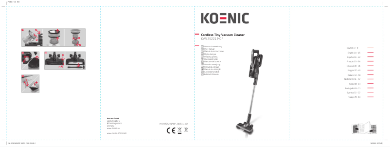 Image de la première page du manuel de l'appareil KVR 25221