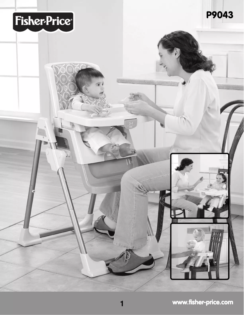 Page n°1 - Manuel utilisateur Fisher Price P9043