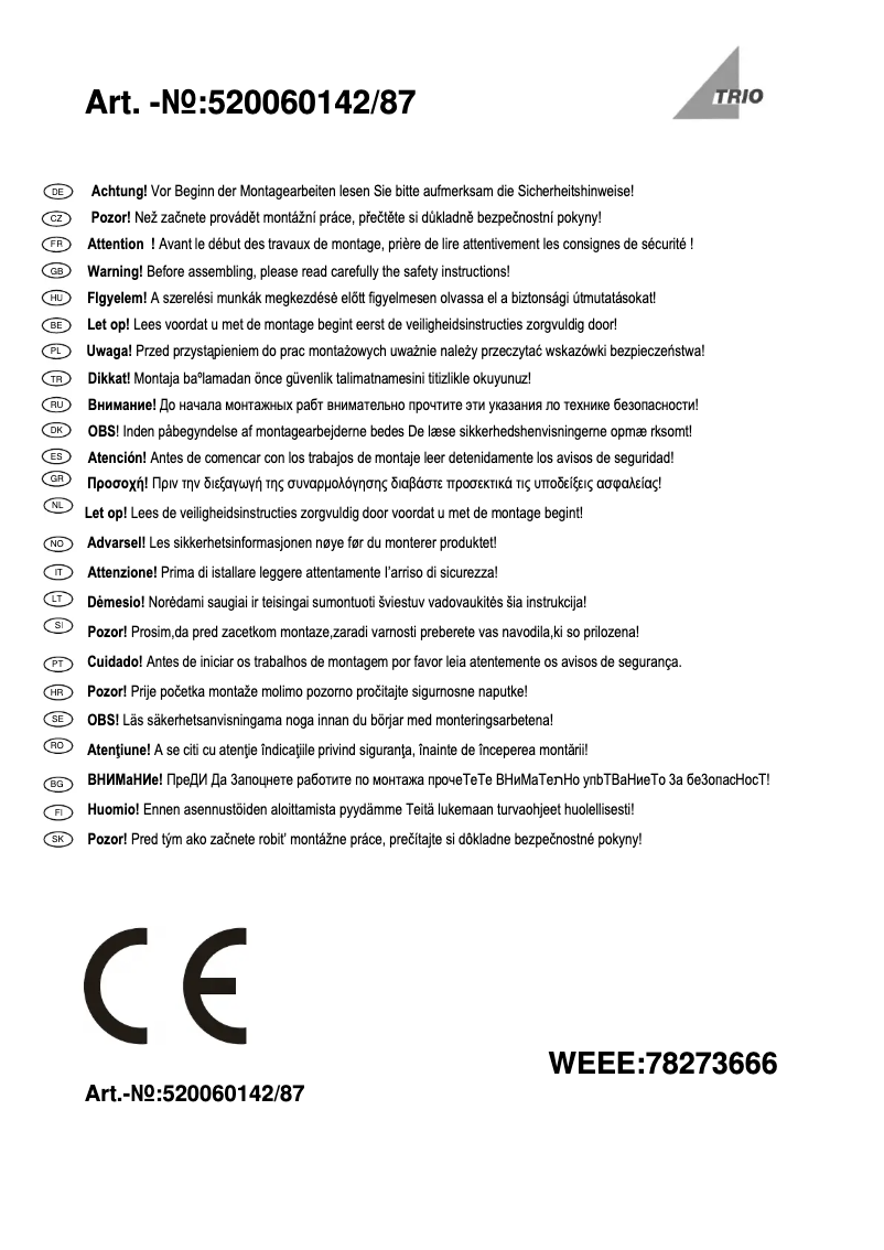 Image de la première page du manuel de l'appareil Hudson 520060142