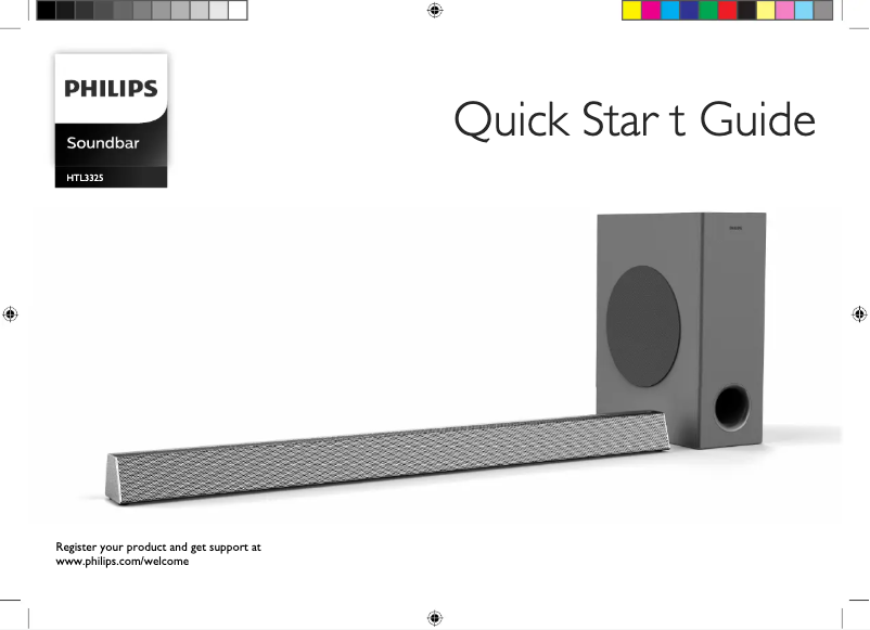 Image de la première page du manuel de l'appareil HTL3325