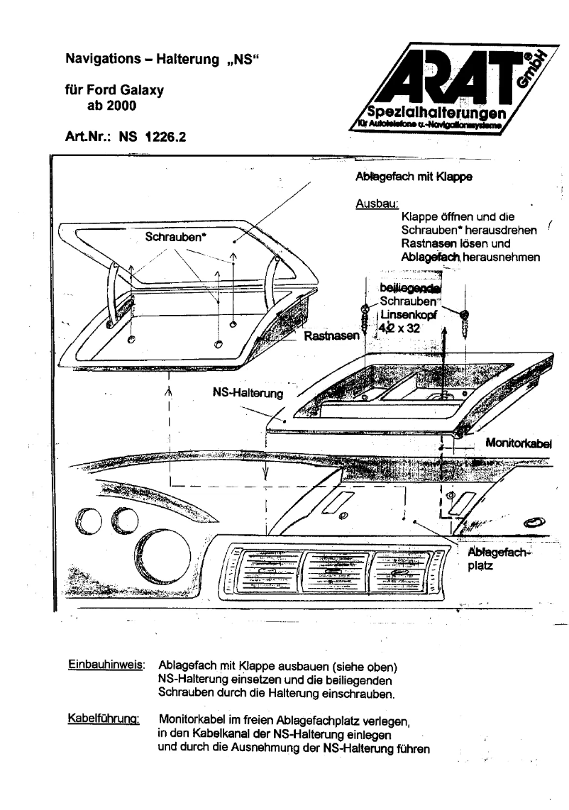 Image de la première page du manuel de l'appareil NS1226.2