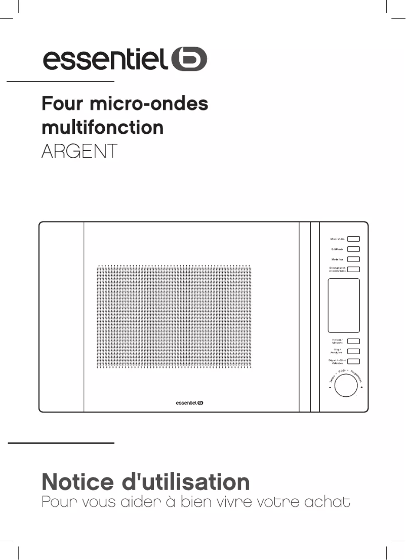 First page image of the manual for EX305M