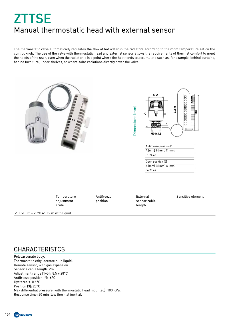 Image de la première page du manuel de l'appareil ZTTSE