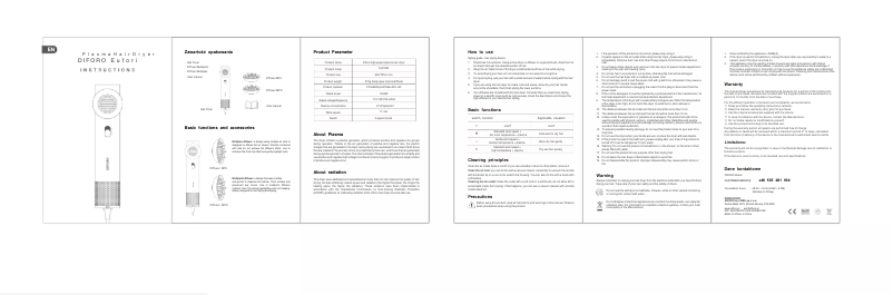 Page n°1 - Manuel utilisateur Diforo Eufori