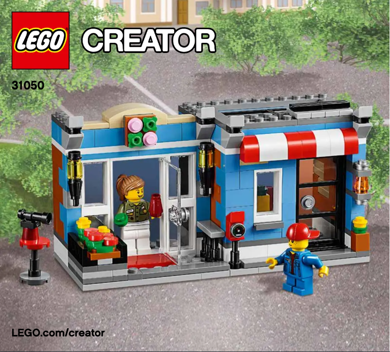 Page 1 de la notice Manuel utilisateur Lego Creator 31050