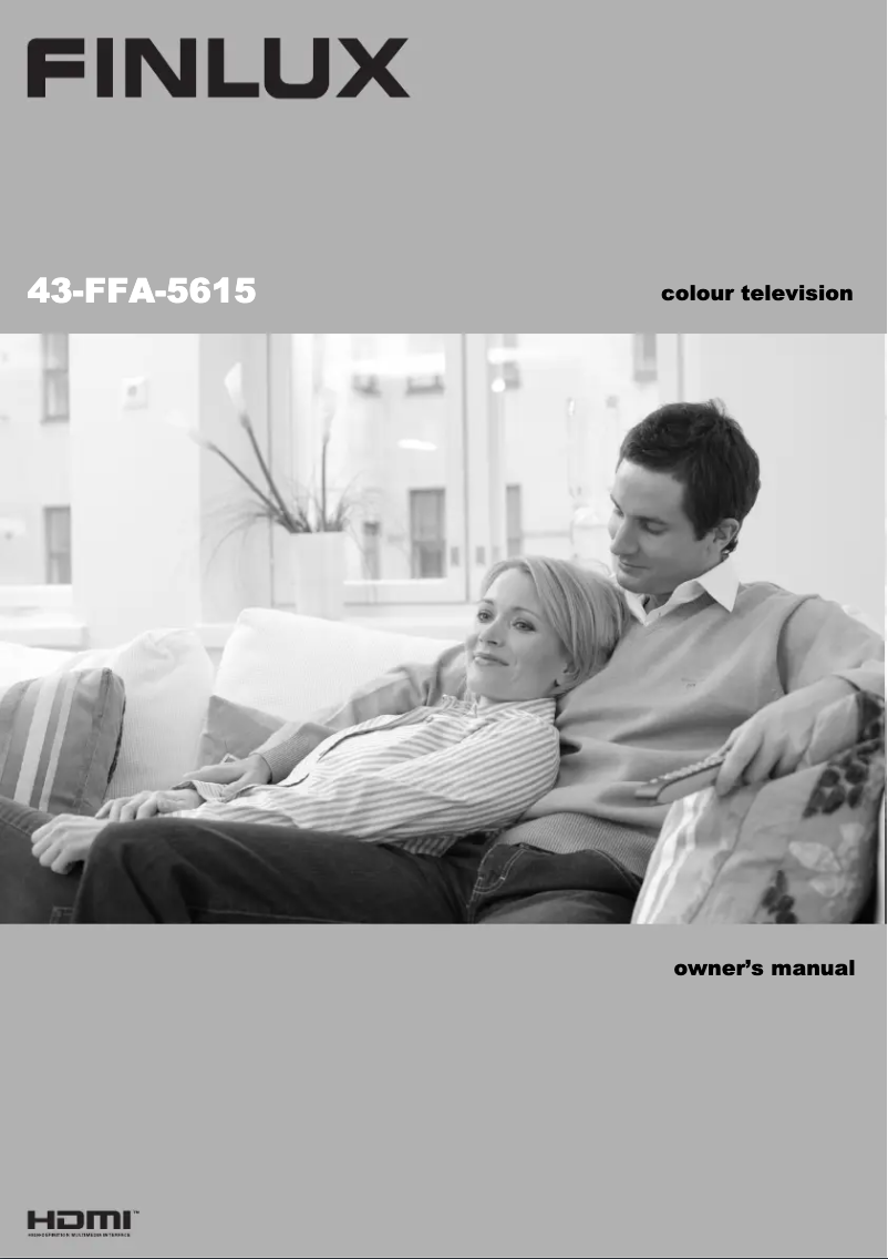 Page n°1 - Manuel utilisateur Finlux 43-FFA-5615