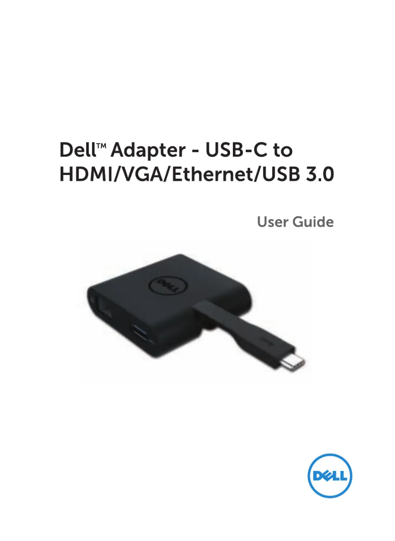 Page n°1 - Manuel utilisateur Dell DA200