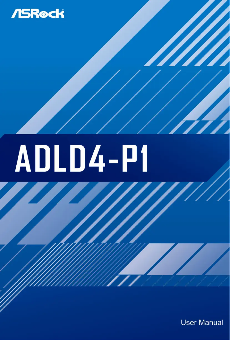 Page 1 de la notice Manuel utilisateur Asrock Mars ADL