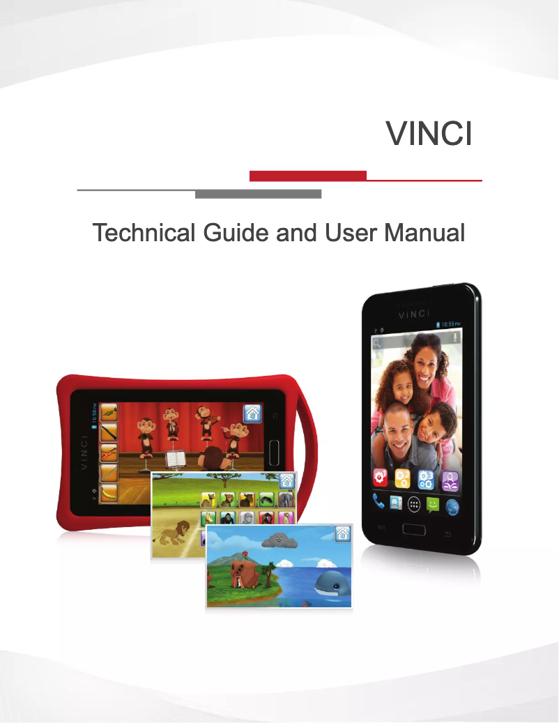 Page n°1 - Manuel utilisateur VINCI Tab MV