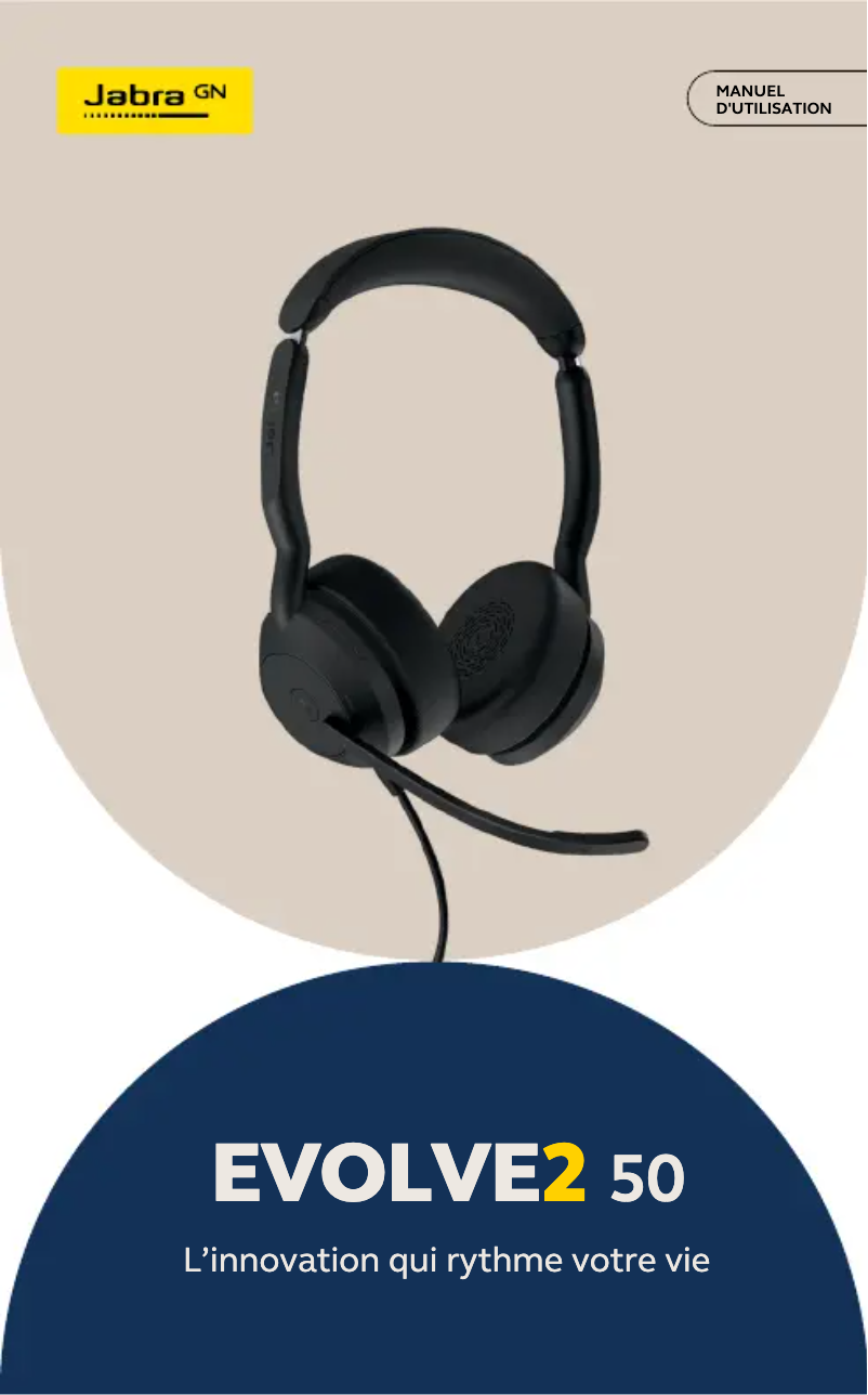 Página 1 del manual Manual de usuario Jabra Evolve2 50