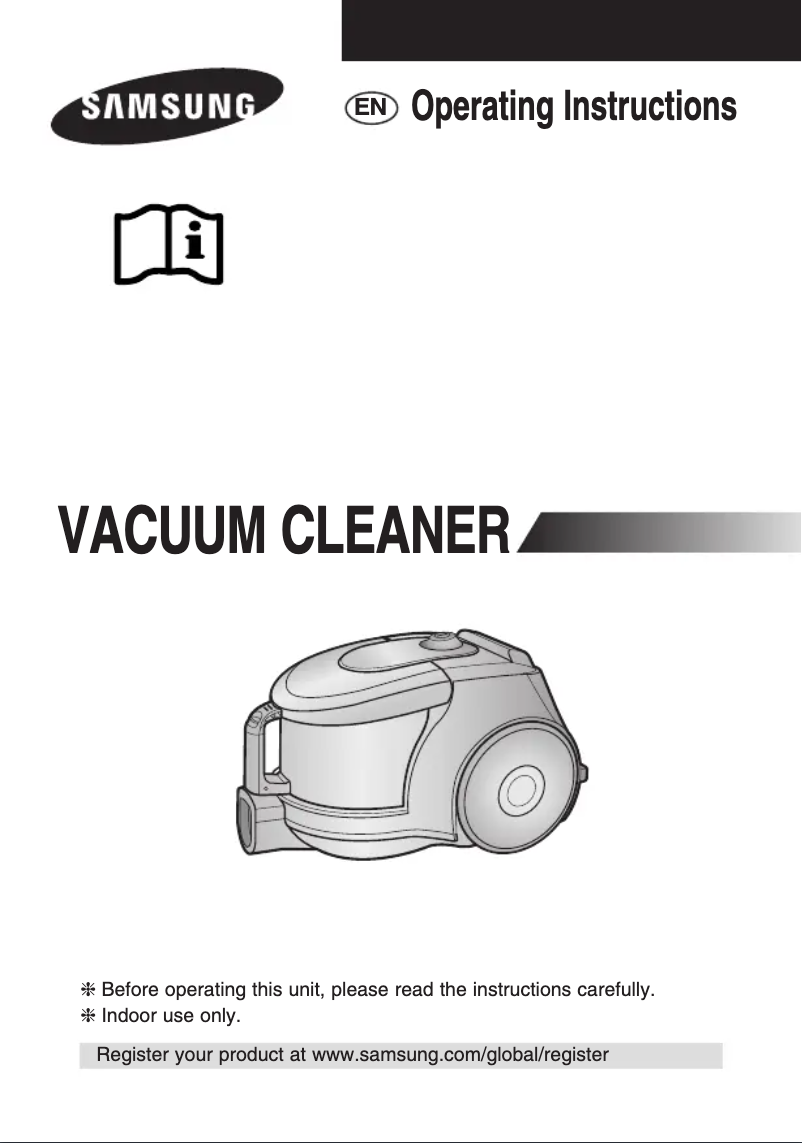 Page 1 de la notice Manuel utilisateur Samsung SC4360