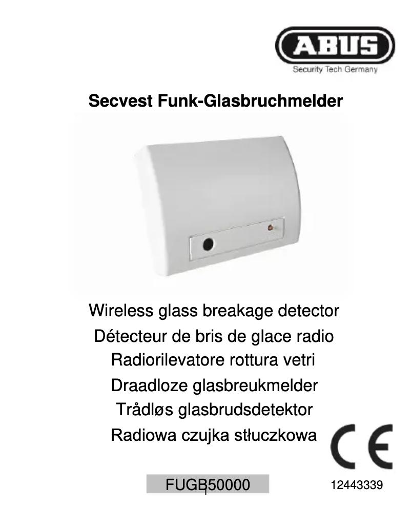 Page 1 de la notice Mode d'emploi Abus FUGB50000