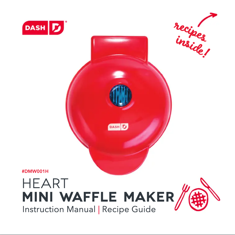 Page 1 de la notice Manuel utilisateur Dash Heart Mini DMWH100H