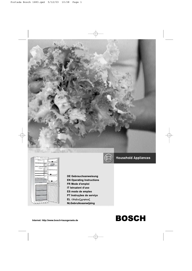 Page n°1 - Manuel utilisateur Bosch KGS39310