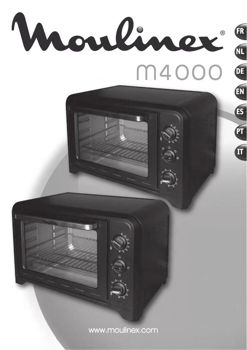 Page 1 de la notice Manuel utilisateur Moulinex ox485e10