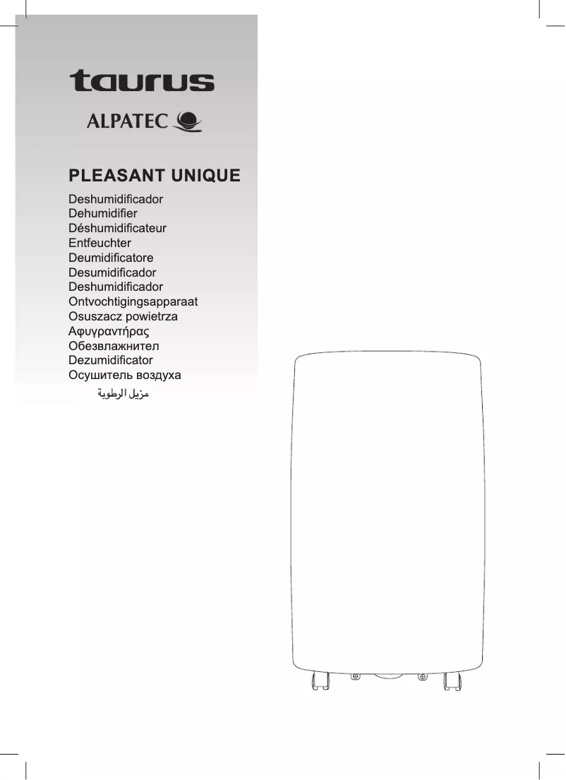 Page n°1 - Manuel utilisateur Taurus Alpatec Pleasant Unique