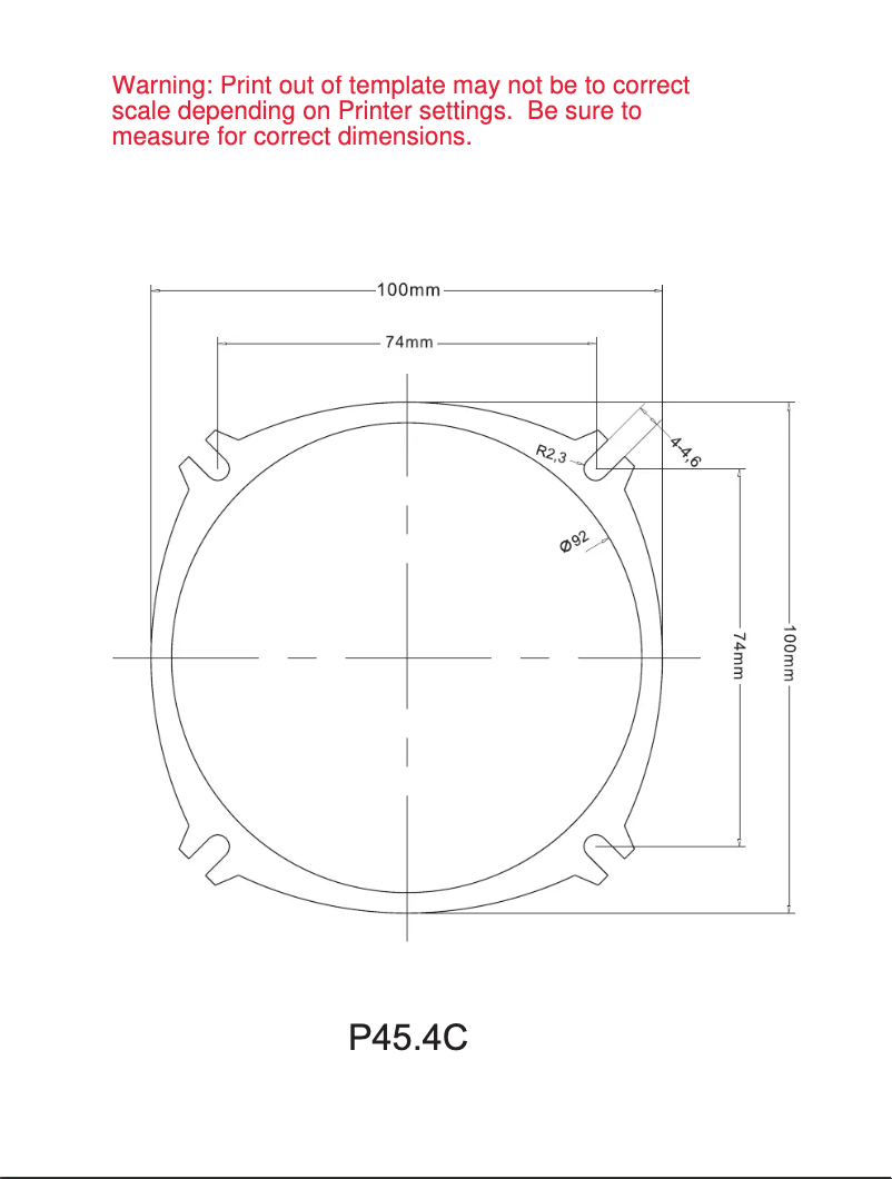 Page n°1 - Manuel utilisateur Boss P45.4C