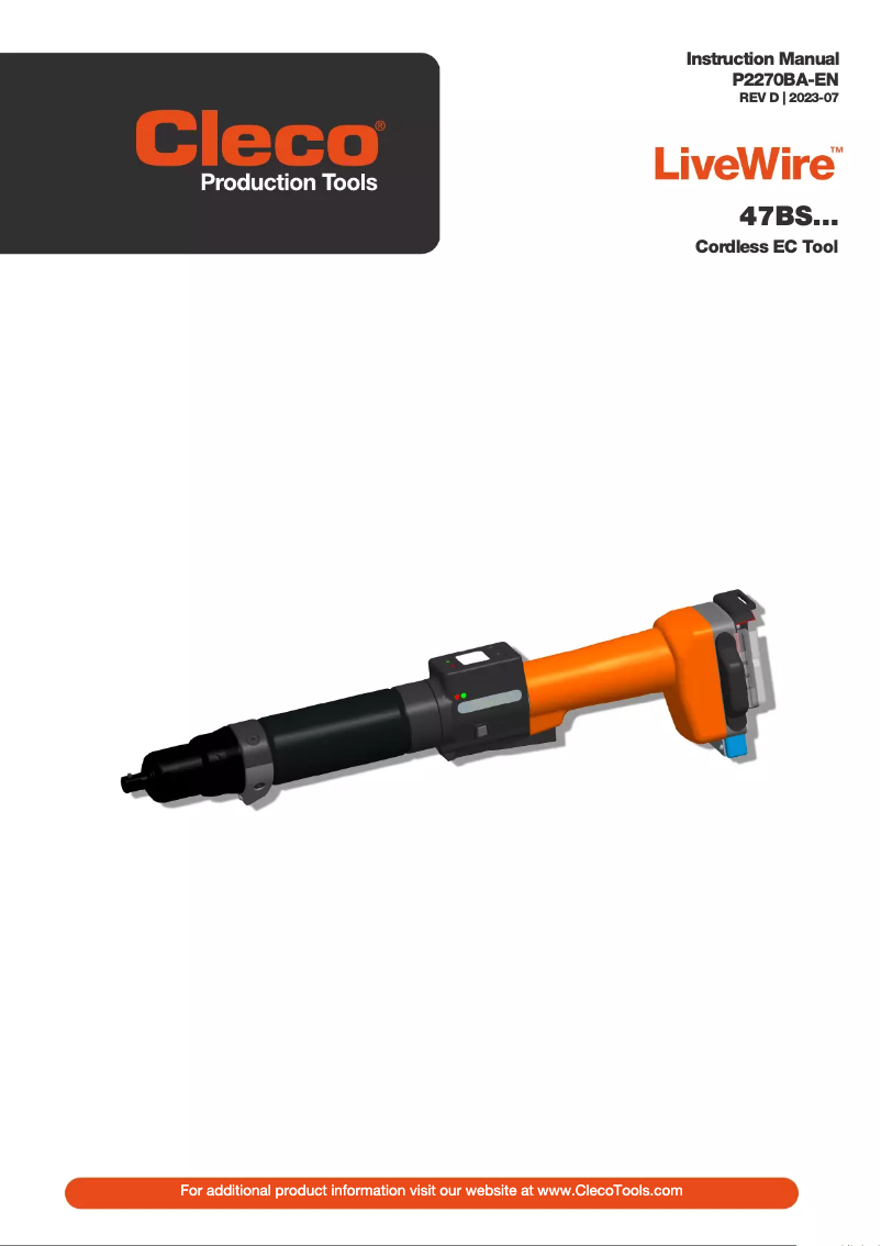 Image de la première page du manuel de l'appareil 17BPYPB05Q