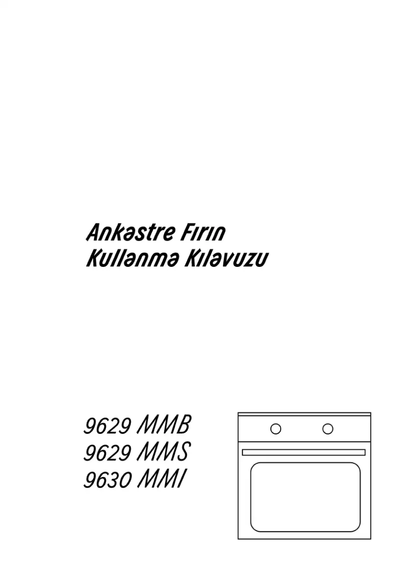 Image de la première page du manuel de l'appareil 9629 MMB