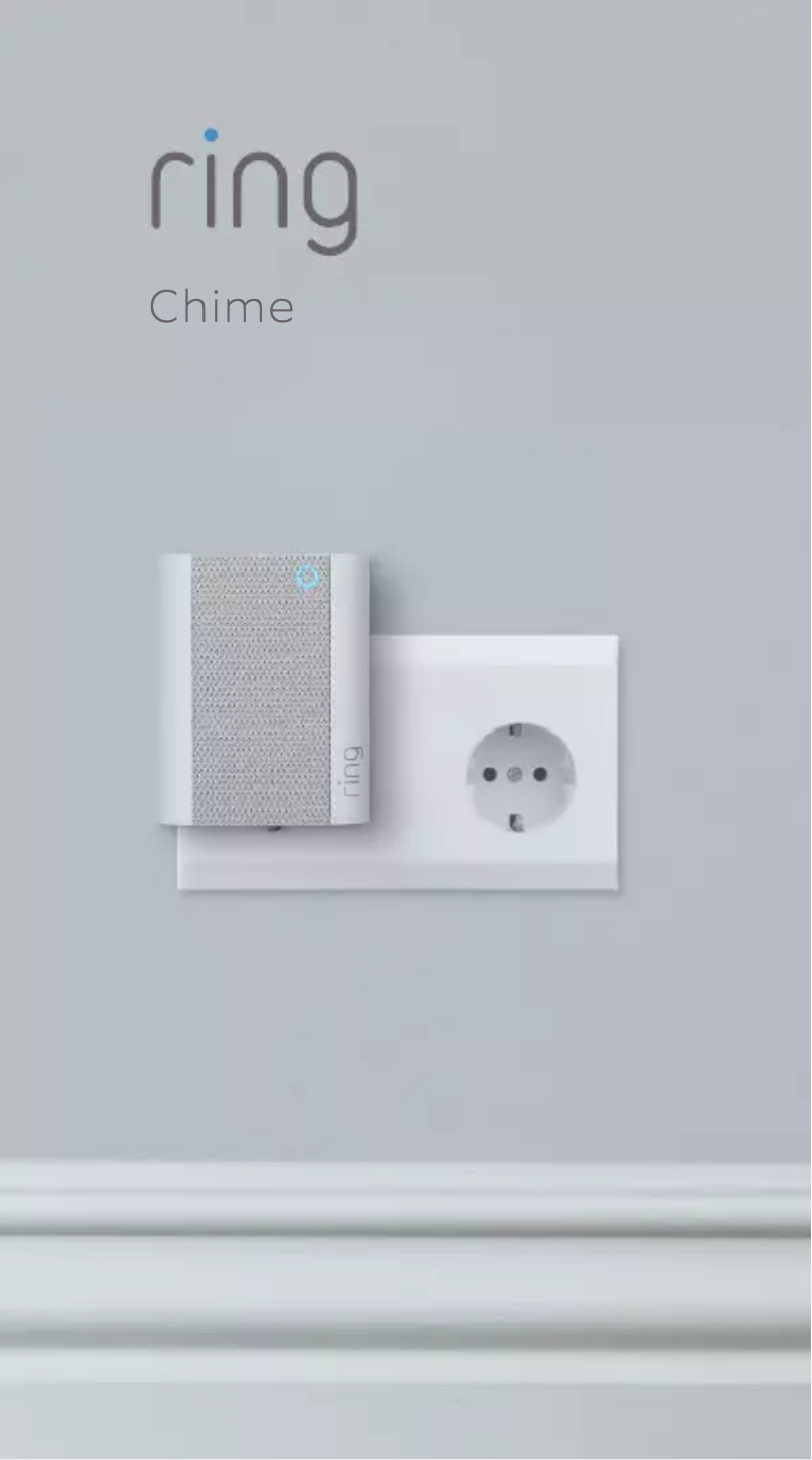 Image de la première page du manuel de l'appareil Chime 2