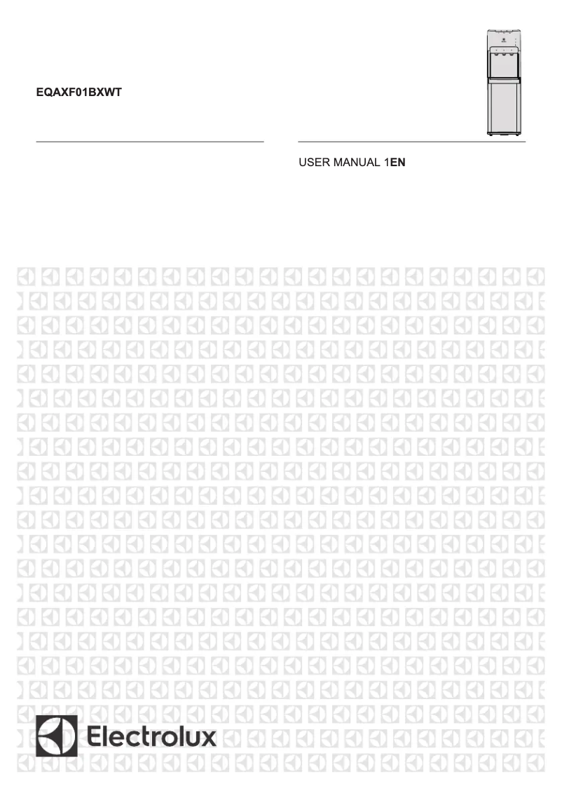 Image de la première page du manuel de l'appareil EQAXF01BXWT