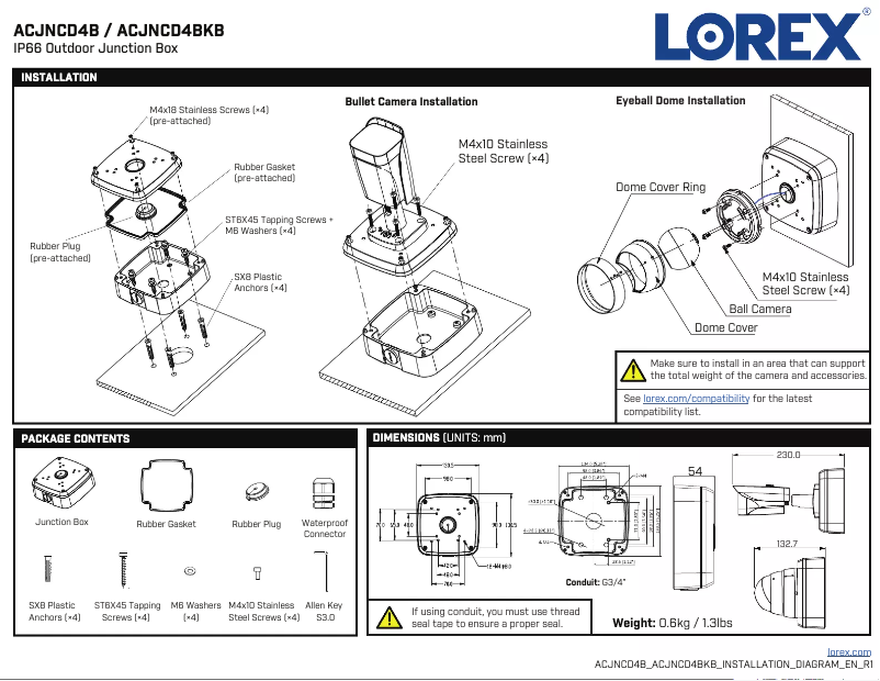 Imagen de la primera página del manual del dispositivo ACJNCD4B