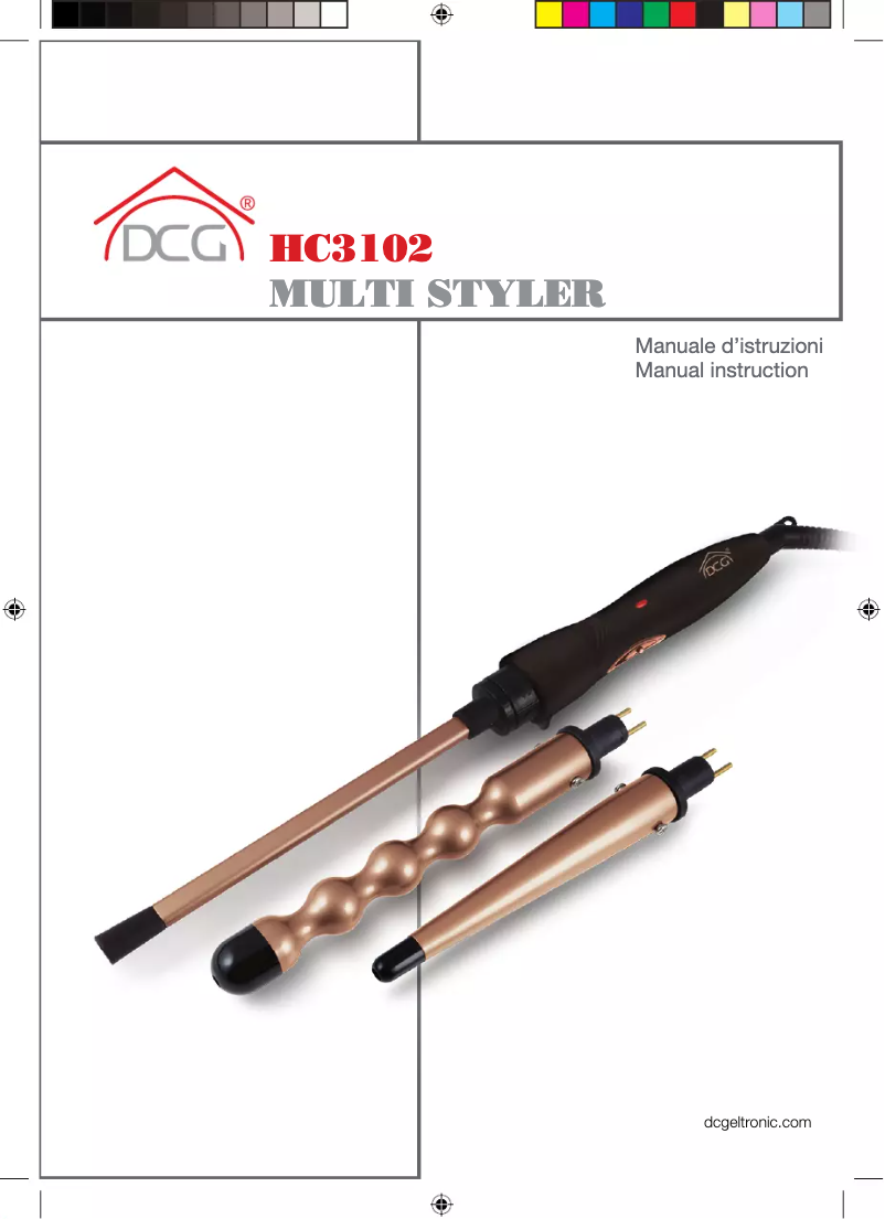 Página 1 del manual Manual de usuario DCG HC3102