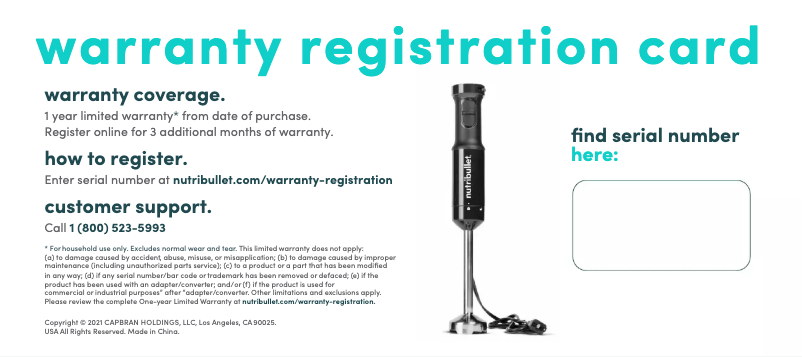 Image de la première page du manuel de l'appareil Immersion Blender