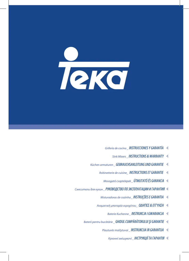 Page 1 de la notice Manuel utilisateur Teka INX 994