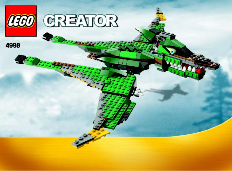 Page 1 de la notice Manuel utilisateur Lego Creator 4998