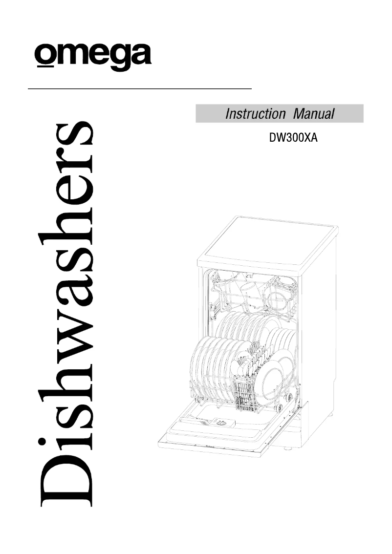 Image de la première page du manuel de l'appareil DW300XA