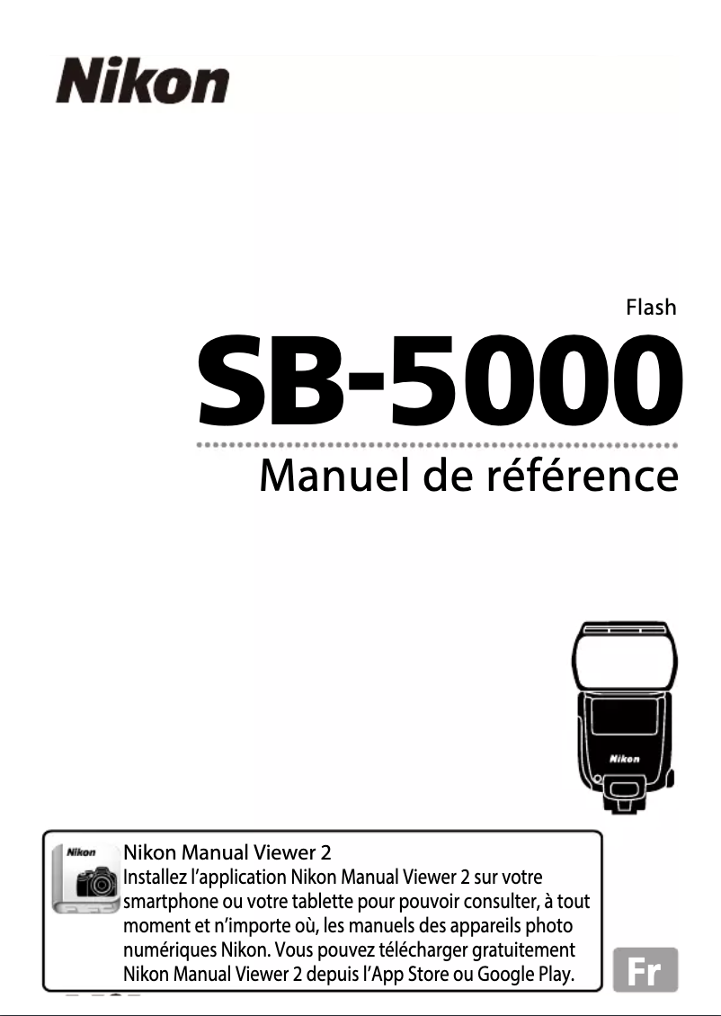 Page 1 de la notice Manuel utilisateur Nikon SB-5000