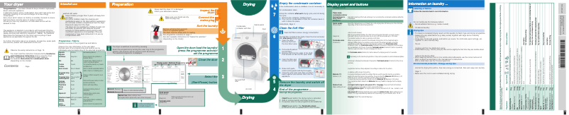 Image de la première page du manuel de l'appareil WTY88710EE