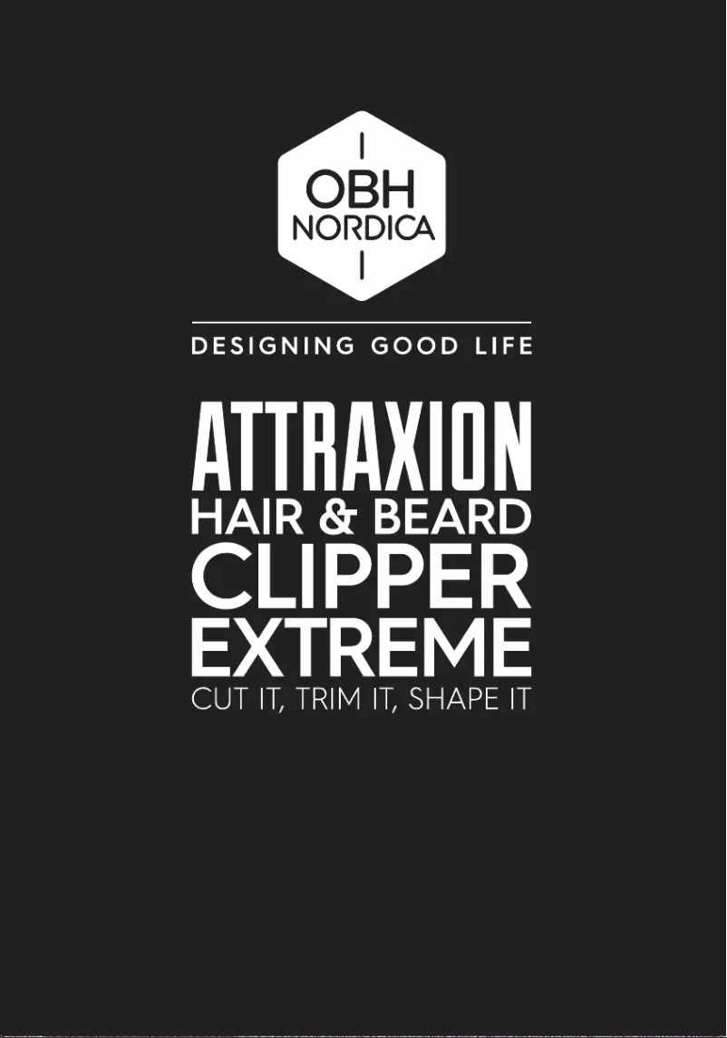 Page n°1 - Manuel utilisateur OBH Nordica Attraxion Extreme 5593