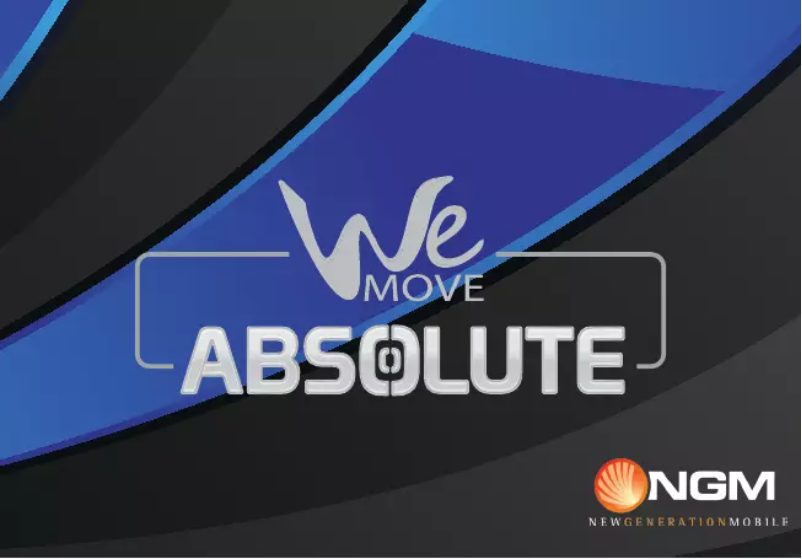 Page n°1 - Manuel utilisateur NGM WeMove Absolute