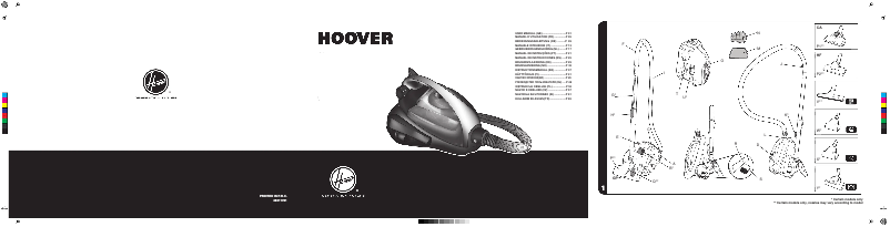 Page n°1 - Manuel utilisateur Hoover MI70_MI40011